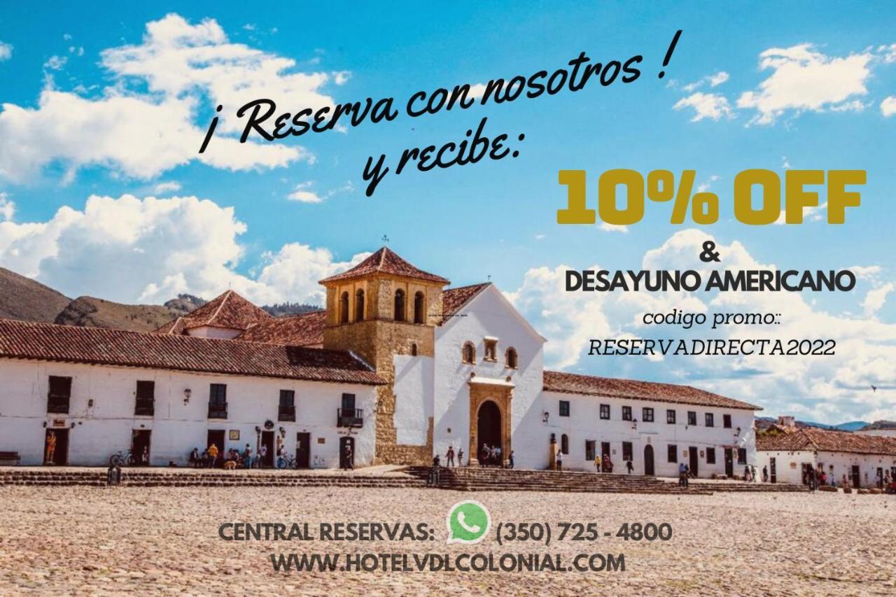 Hotel Vdl Colonial Villa de Leyva Eksteriør bilde